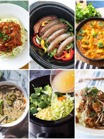 Low carb slow cooker dinners