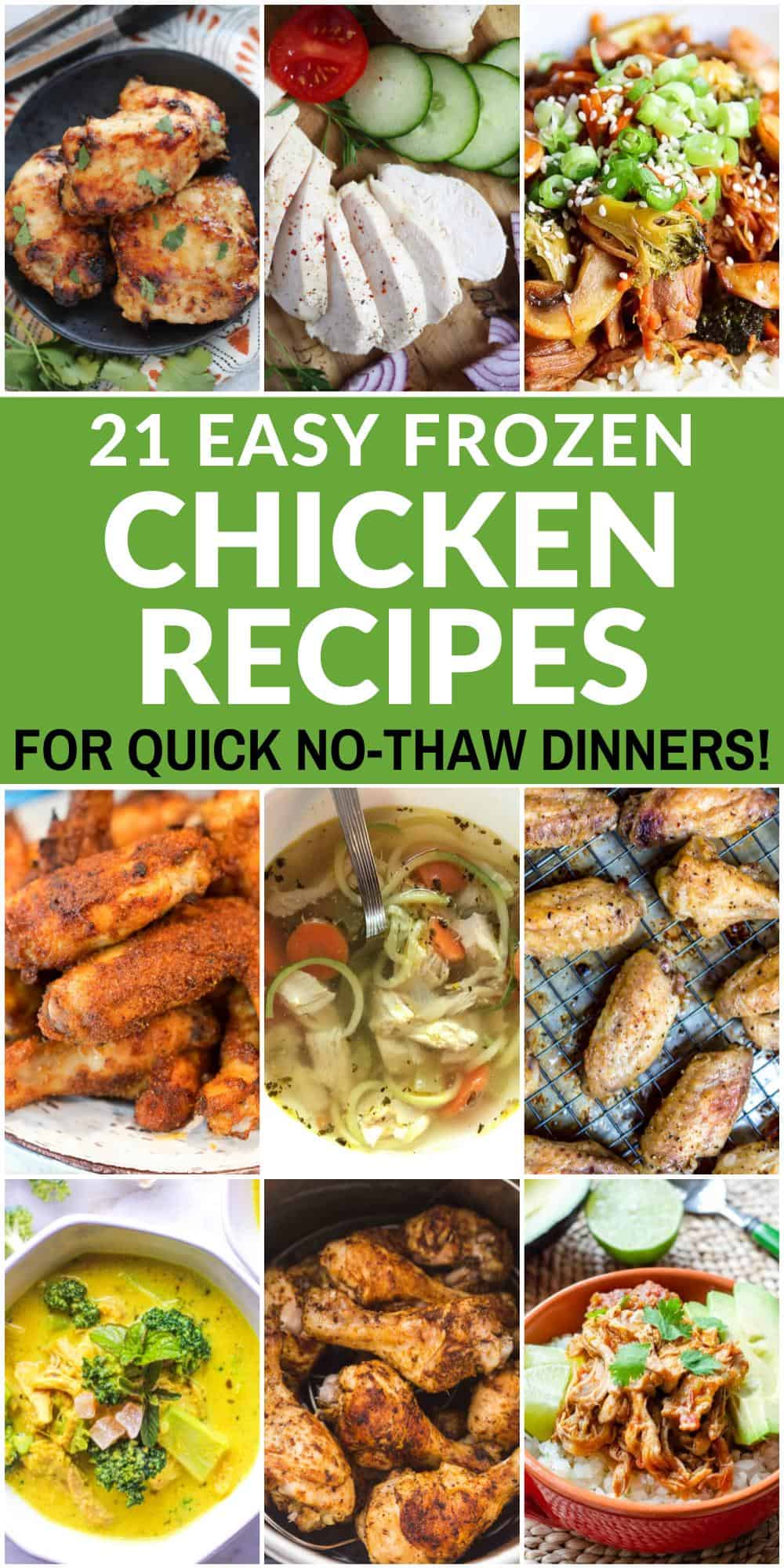21 Easy Recipes You Can Make With Frozen Chicken Cook Eat Well