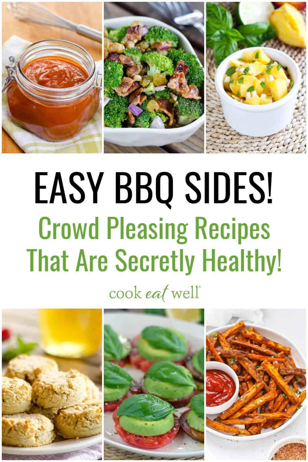 East BBQ sides! Crowd pleasing recipes that are secretly healthy!
