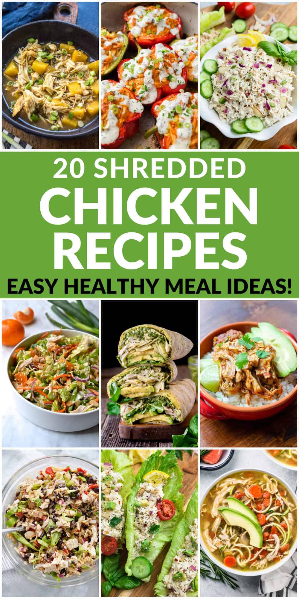 20 Easy And Healthy Shredded Chicken Recipes - Cook Eat Well