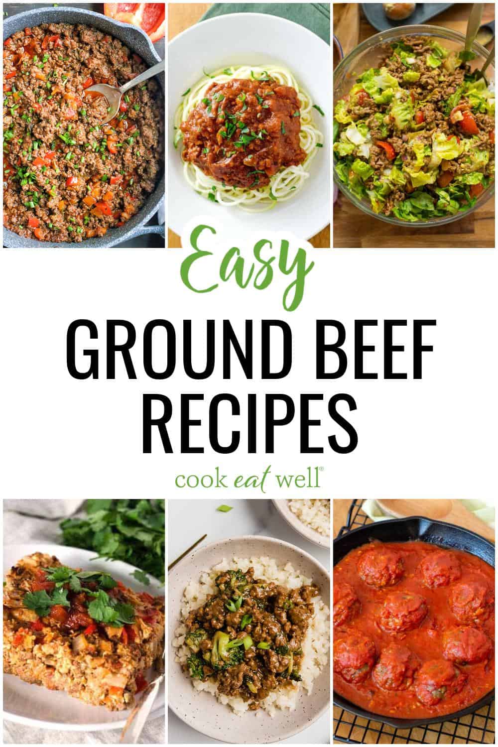 21 Easy And Healthy Ground Beef Recipes With Few Ingredients - Cook Eat ...