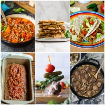 21 Easy And Healthy Ground Beef Recipes With Few Ingredients
