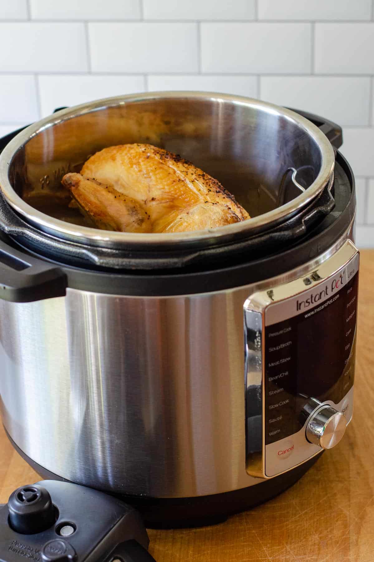 Whole chicken in Instant Pot
