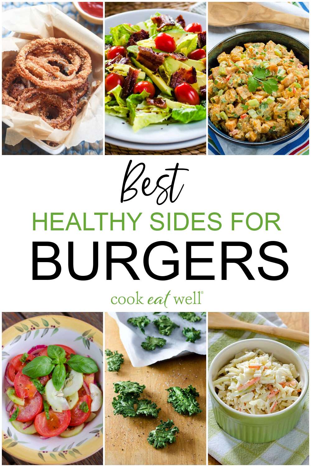 Best healthy sides for burgers
