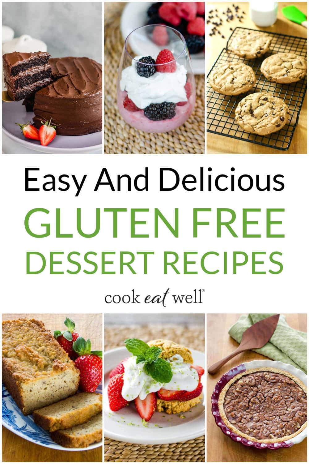 Easy and delicious gluten free dessert recipes