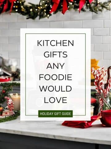 Kitchen gifts any foodie would love. Holiday gift guide Cook Eat Well