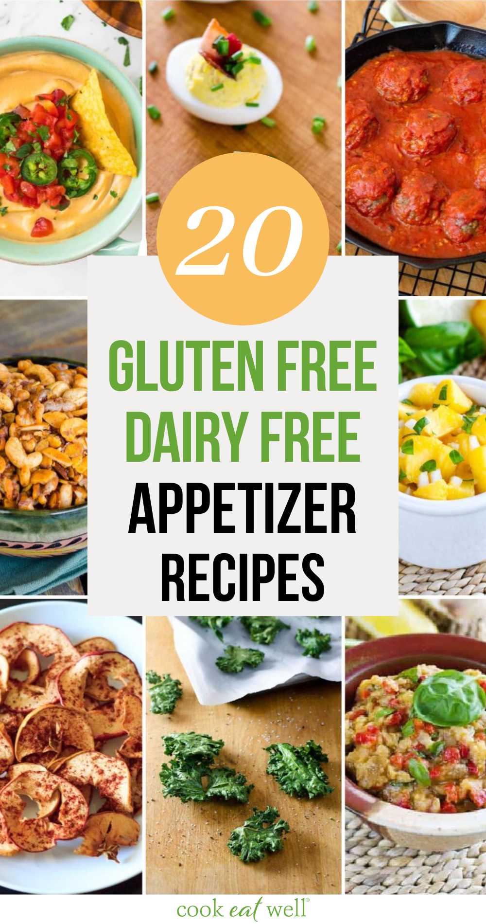 20 Easy Gluten Free Dairy Free Appetizers and Snacks - Cook Eat Well