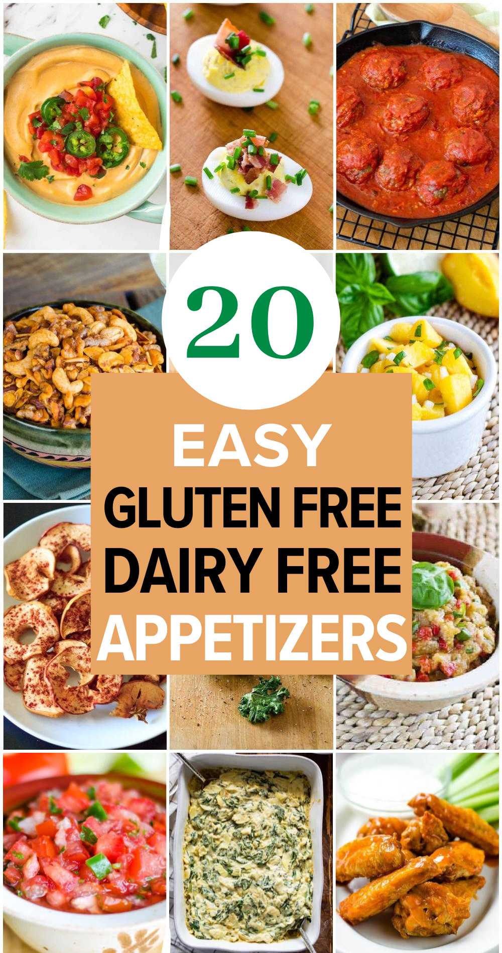 20 Easy Gluten Free Dairy Free Appetizers and Snacks - Cook Eat Well